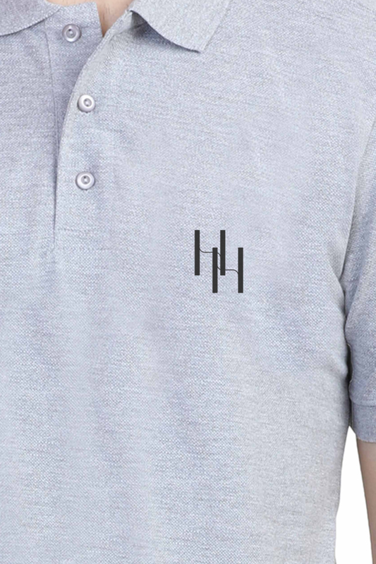 HH Polo T-Shirt (Black Logo)